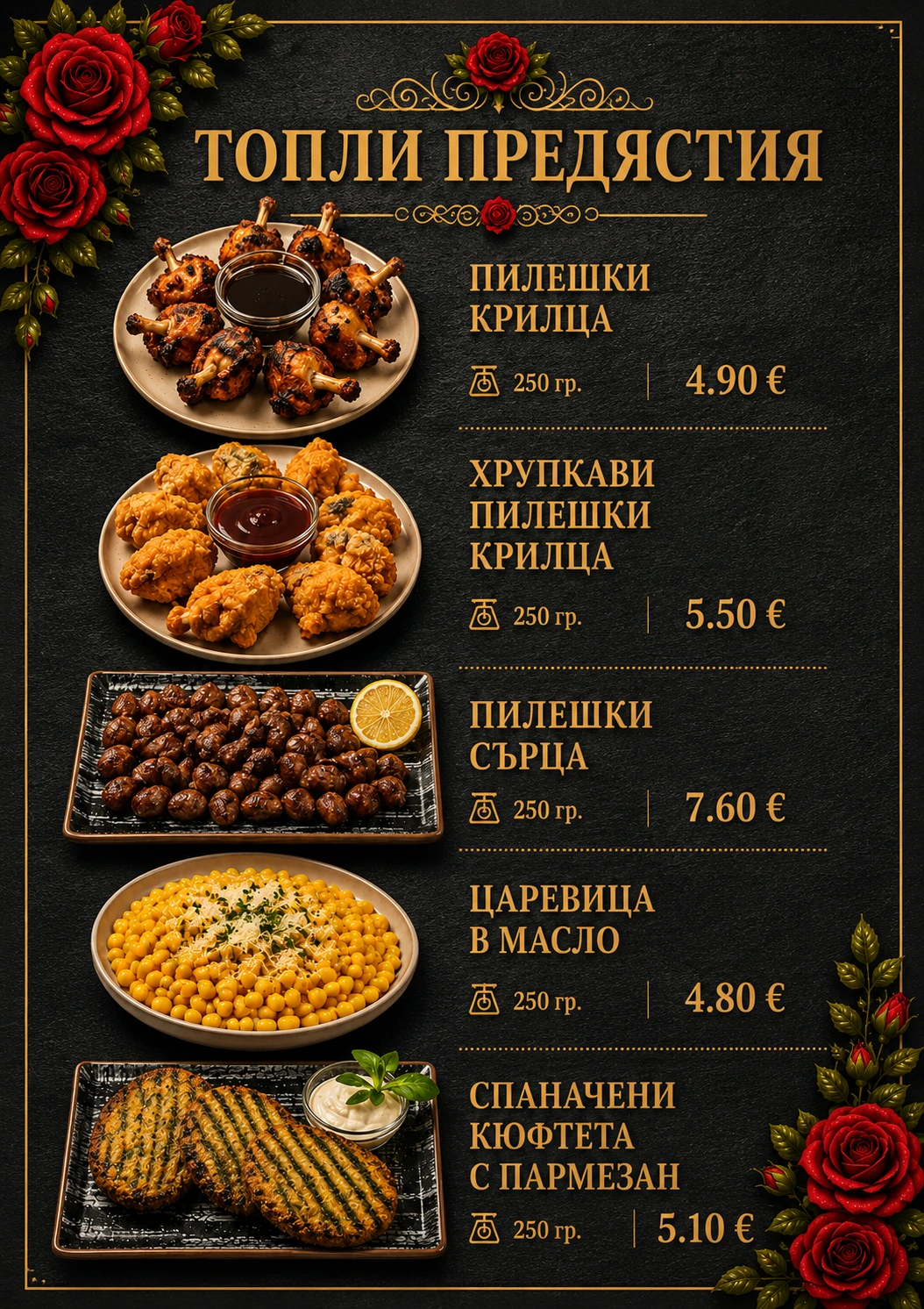 топли предястия 